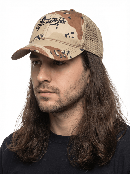 Sapca Helikon - Tex Trucker Desert Refresh – Chocolate Chip Camo | WARGEAR RO