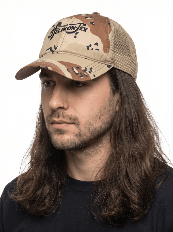 Sapca Helikon - Tex Trucker Desert Refresh – Chocolate Chip Camo | WARGEAR RO