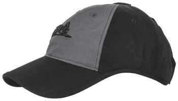 Sapca Logo Helikon - Tex® – PolyCotton Ripstop - Shadow Grey Black | Echipament tactic WARGEAR