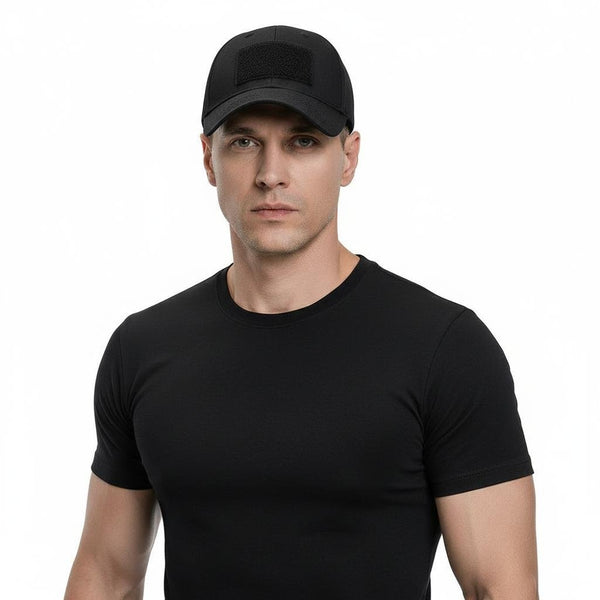 Sapca tactica neagra M - TAC Rip - Stop | Echipament tactic WARGEAR