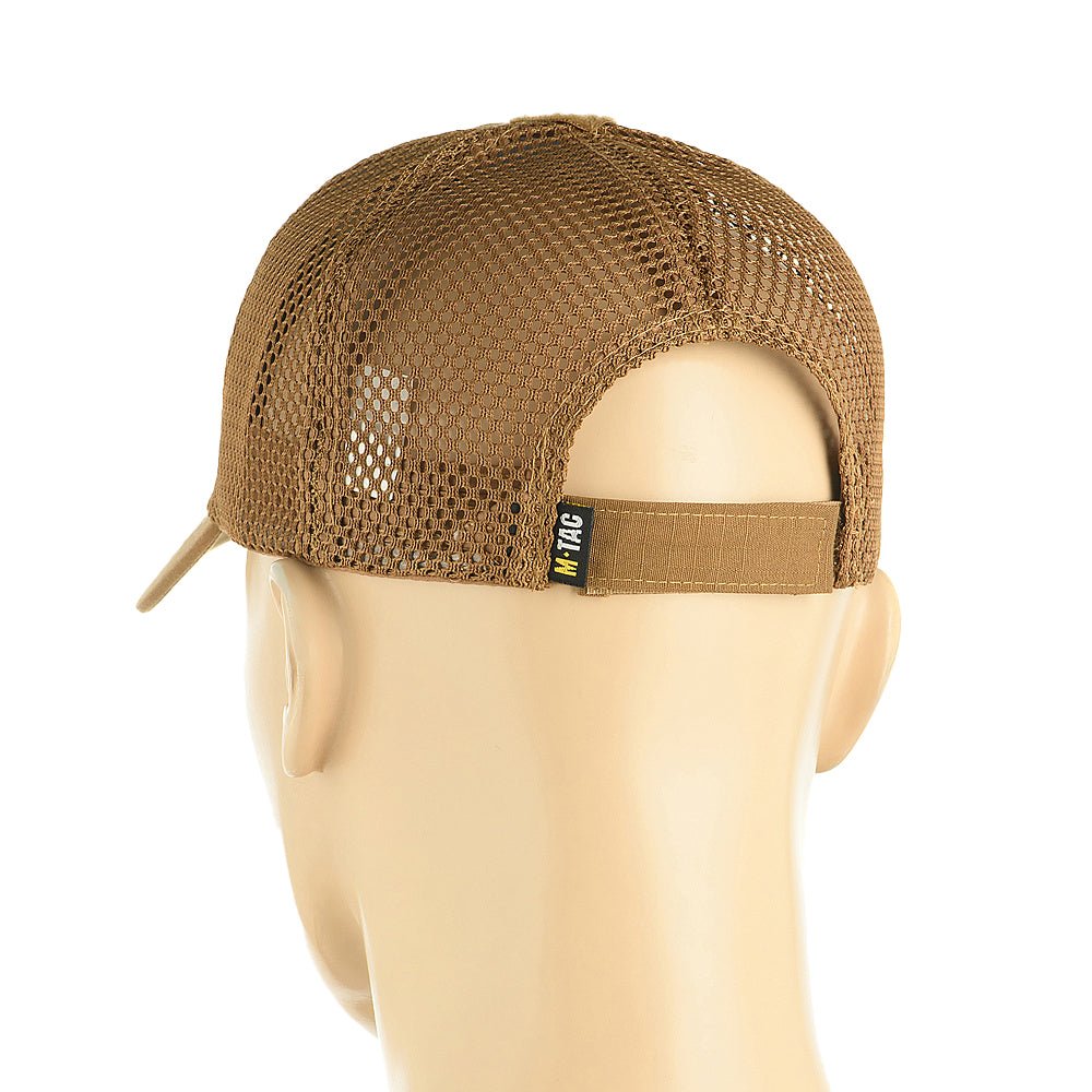 Sapca tactica trucker M - Tac Mesh Flex Ripstop Baseball Cap cu velcro | Echipament tactic WARGEAR