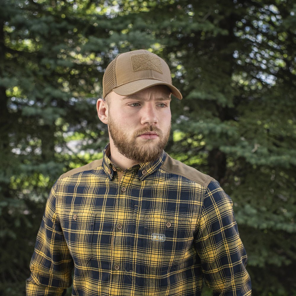 Sapca tactica trucker M - Tac Mesh Flex Ripstop Baseball Cap cu velcro | Echipament tactic WARGEAR