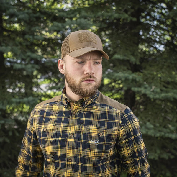 Sapca tactica trucker M - Tac Mesh Flex Ripstop Baseball Cap cu velcro | Echipament tactic WARGEAR