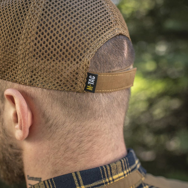 Sapca tactica trucker M - Tac Mesh Flex Ripstop Baseball Cap cu velcro | Echipament tactic WARGEAR