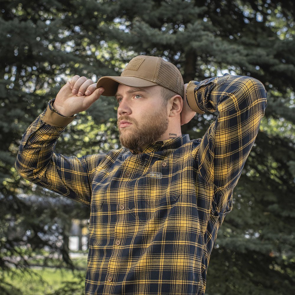 Sapca tactica trucker M - Tac Mesh Flex Ripstop Baseball Cap cu velcro | Echipament tactic WARGEAR