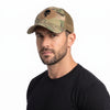 Sapca tactica VIGILANTE cu plasa si panou velcro – MultiCam – purtat