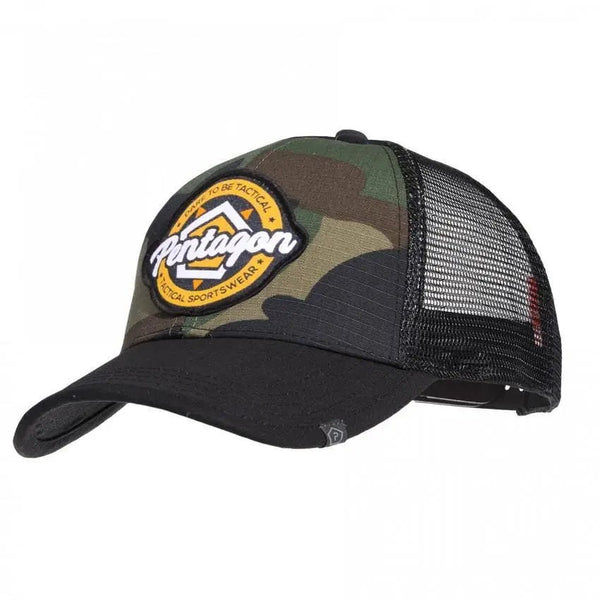 Sapca trucker Woodland Pentagon | Echipament tactic WARGEAR