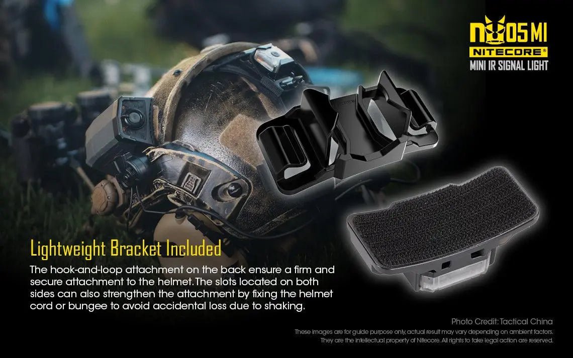 Semnal luminos militar IR NU05 NITECORE | Echipament tactic WARGEAR