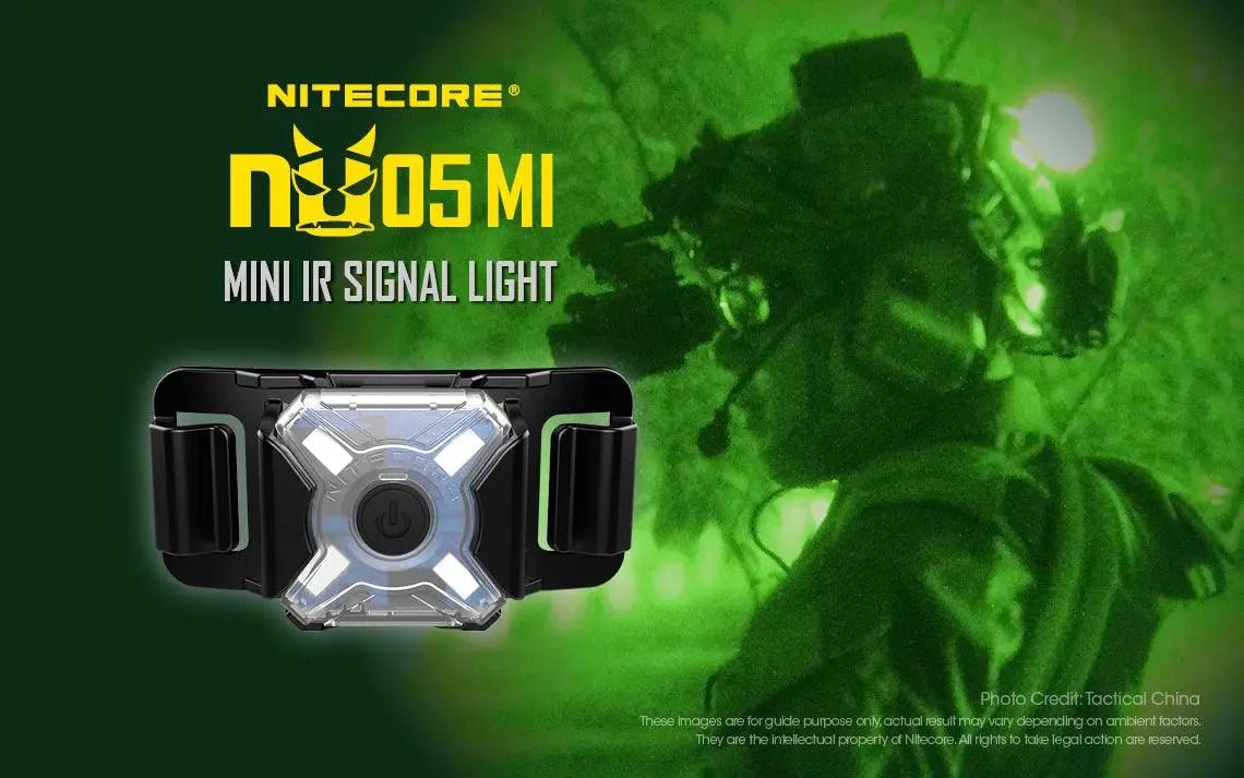 Semnal luminos militar IR NU05 NITECORE | Echipament tactic WARGEAR