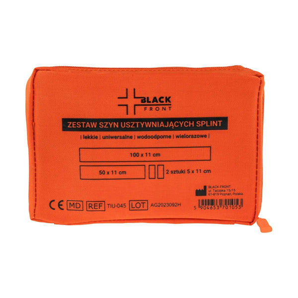 Set 4 atele flexibile BlackFront prim ajutor | Echipament tactic WARGEAR