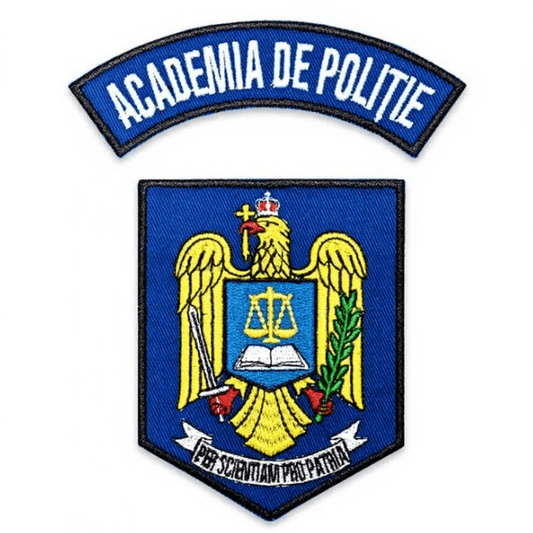Set Embleme Brodate Academia de Politie | Echipament tactic WARGEAR