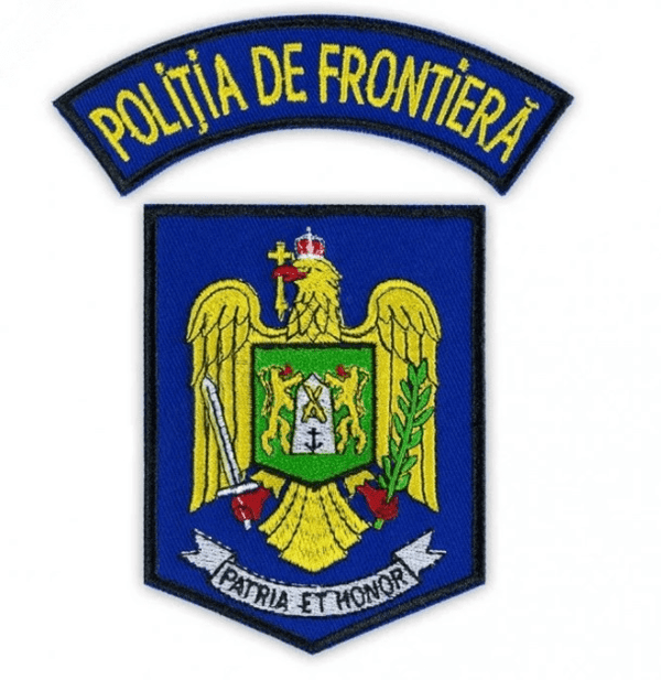 Set Embleme Brodate POLITIA FRONTIERA | Echipament tactic WARGEAR