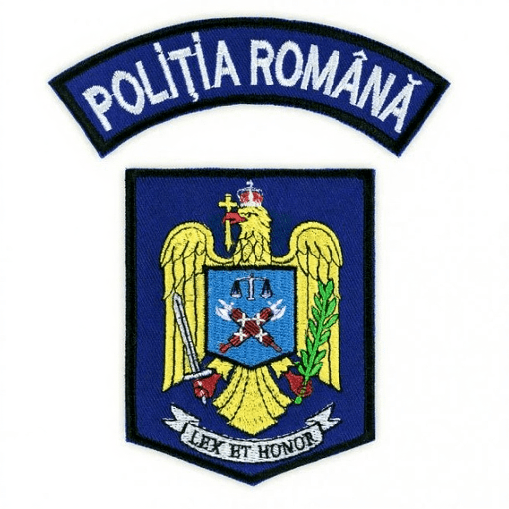 Set Embleme Brodate POLITIA ROMANA - IGPR | Echipament tactic WARGEAR