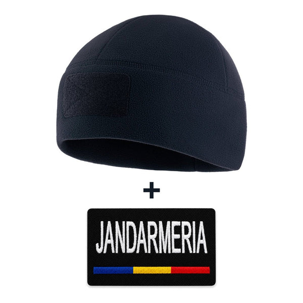 Set Jandarmerie: Fes M-TAC Elite Dark Navy Blue + Patch JANDARMERIA | WARGEAR RO