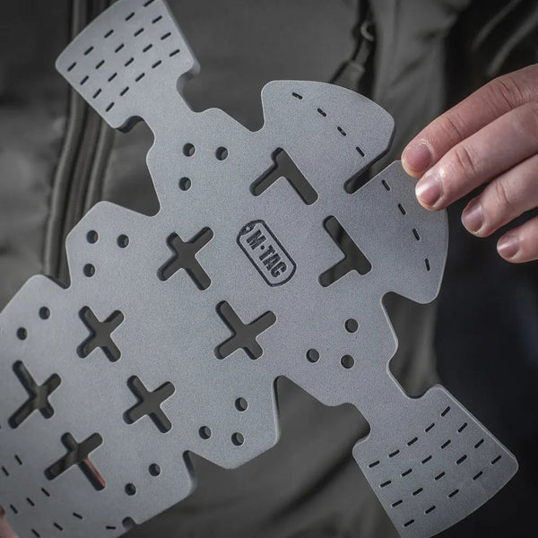 Set protectii gri genunchi M - TAC | Echipament tactic WARGEAR