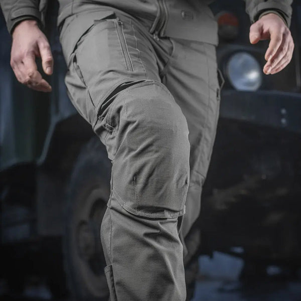 Set protectii gri genunchi M - TAC | Echipament tactic WARGEAR