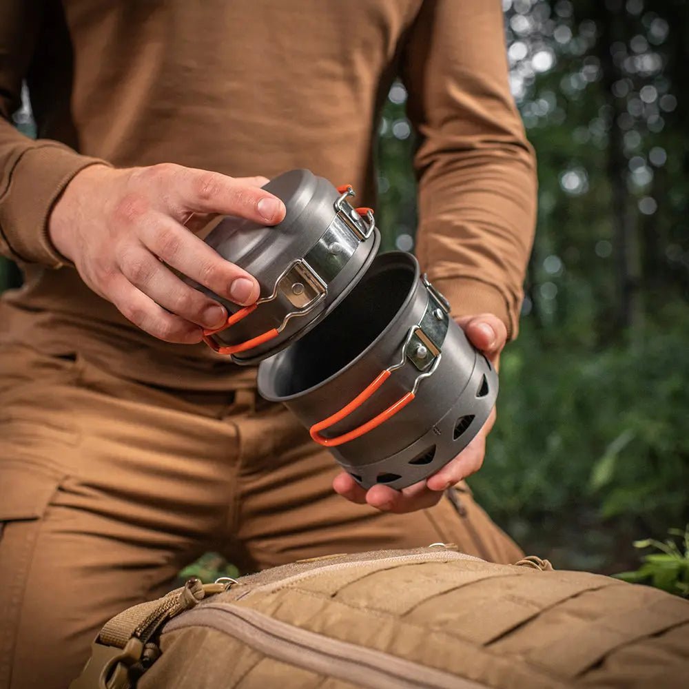 Set vase M - TAC Individuale pentru Aragaz Camping | Echipament tactic WARGEAR