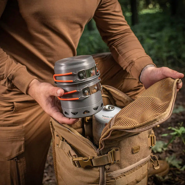 Set vase M - TAC Individuale pentru Aragaz Camping | Echipament tactic WARGEAR
