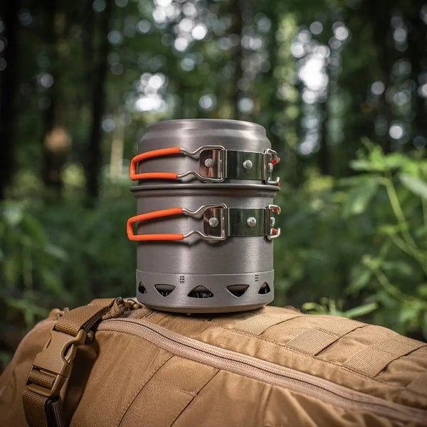 Set vase M - TAC Individuale pentru Aragaz Camping | Echipament tactic WARGEAR