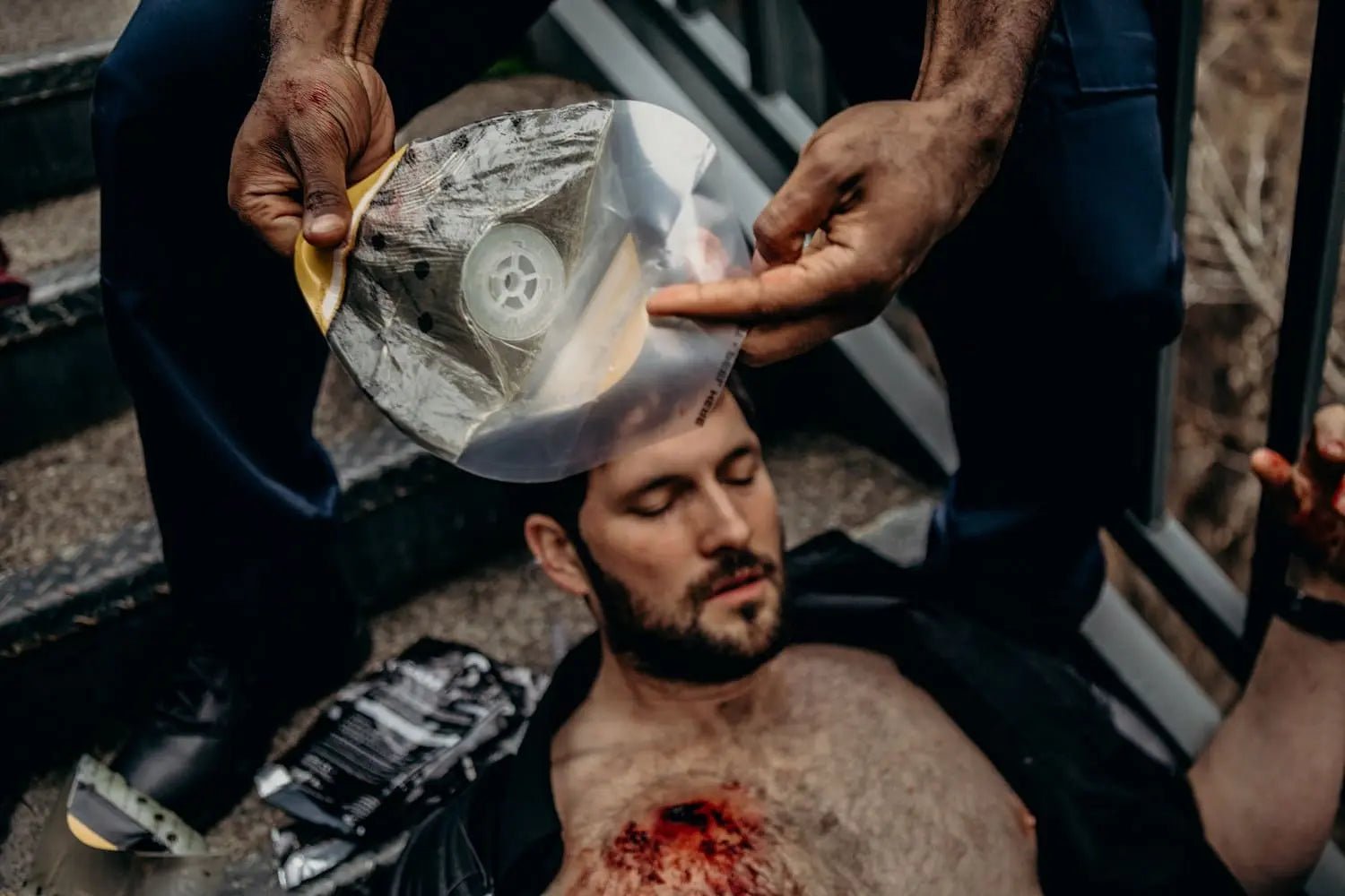 Sigiliu toracal cu valva SAM MEDICAL | Echipament tactic WARGEAR