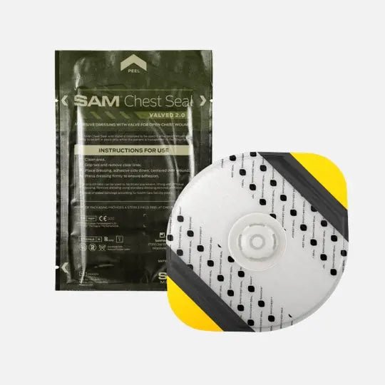Sigiliu toracal cu valva SAM MEDICAL | Echipament tactic WARGEAR