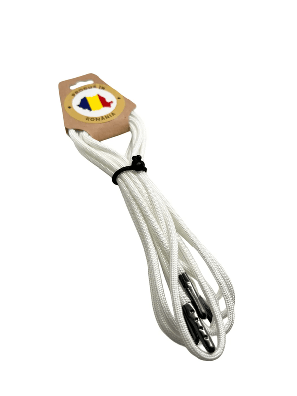 Sireturi Incaltaminte Paracord 550 Trekker Alb Drop Zone | WARGEAR RO