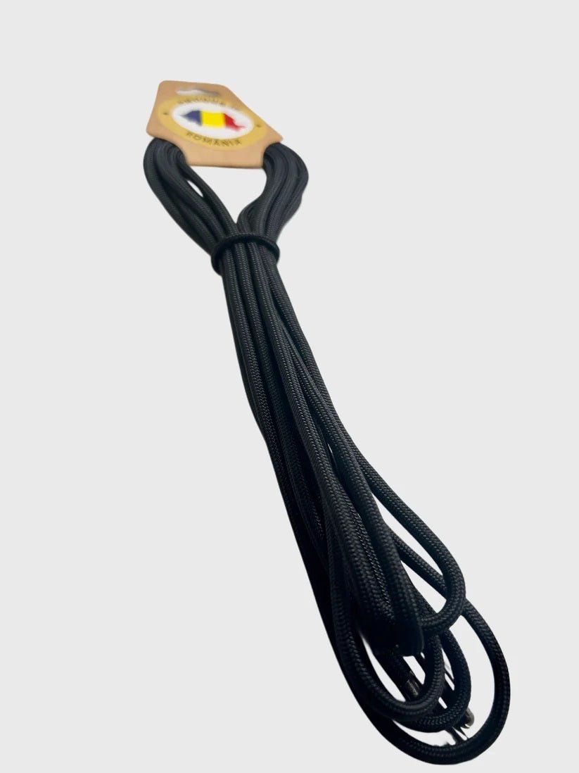 Sireturi Incaltaminte Paracord 550 Trekker Negru Drop Zone | Echipament tactic WARGEAR