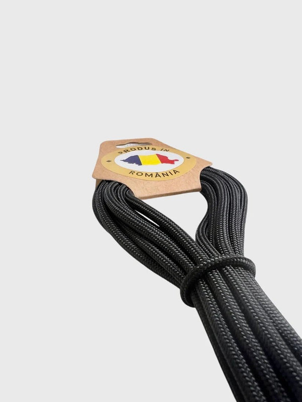 Sireturi Incaltaminte Paracord 550 Trekker Negru Drop Zone | Echipament tactic WARGEAR