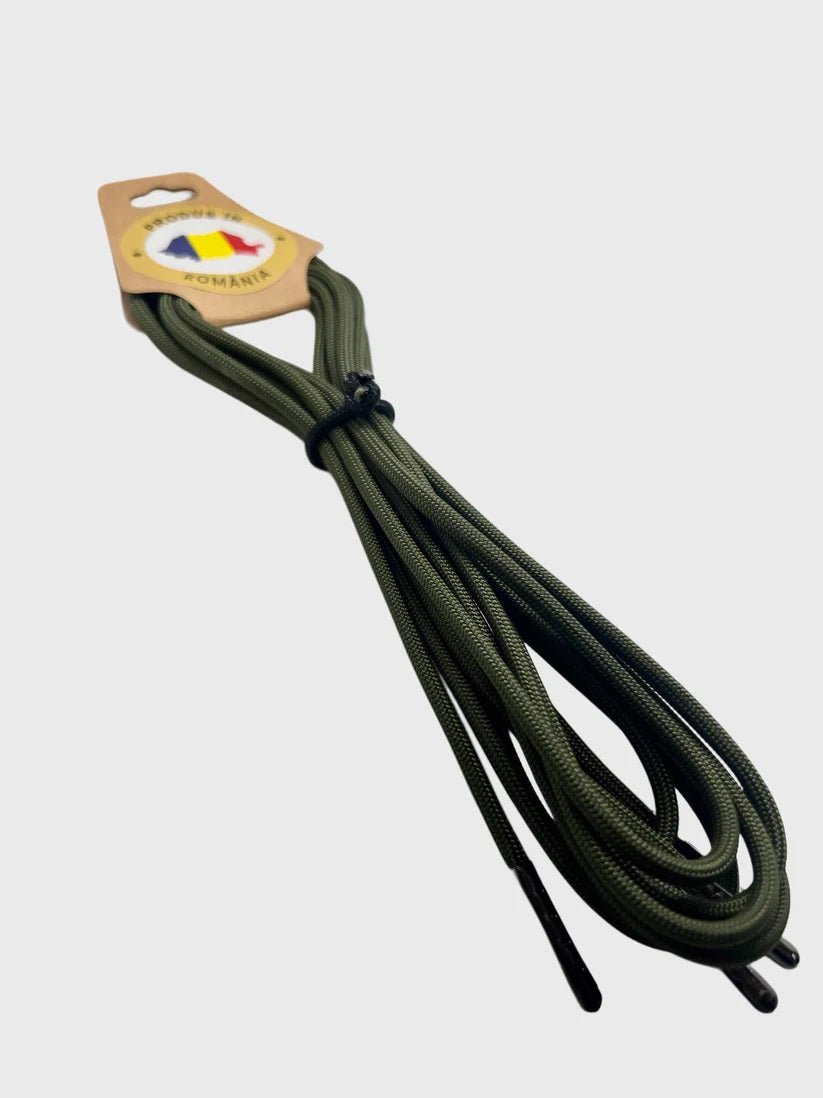 Sireturi Incaltaminte Paracord 550 Trekker Olive Drop Zone | Echipament tactic WARGEAR