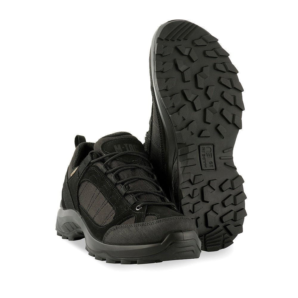 Sneakers Tactici Demi-Season M-TAC pentru Trekking si Oras - Negru | WARGEAR RO