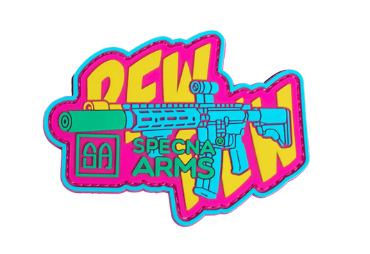 Specna Arms Pew Pew Rainbow Patch PVC | Echipament tactic WARGEAR