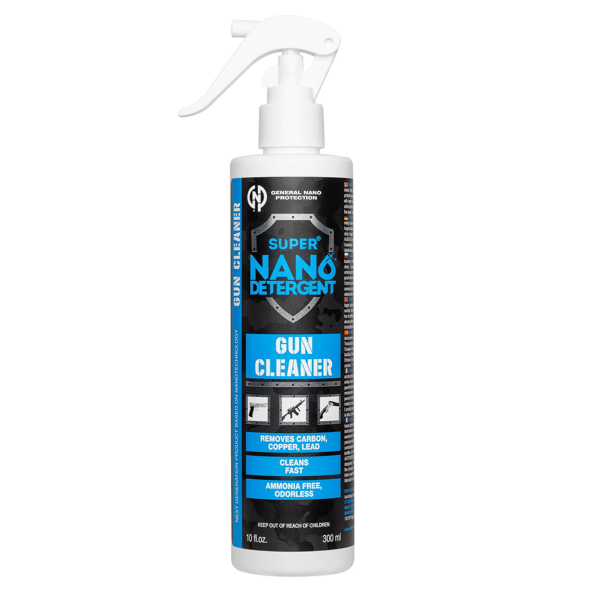 Spray Curățare Arme Gun Cleaner GNP 300ml cu Pulverizator | WARGEAR RO