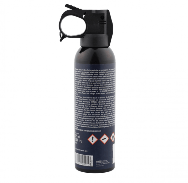 Spray iritant Walther ProSecur Bear Defender 225 ml – 10% OC, 2.000.000 SHU, Jet conic, rază 10 m + Toc inclus | Echipament tactic WARGEAR