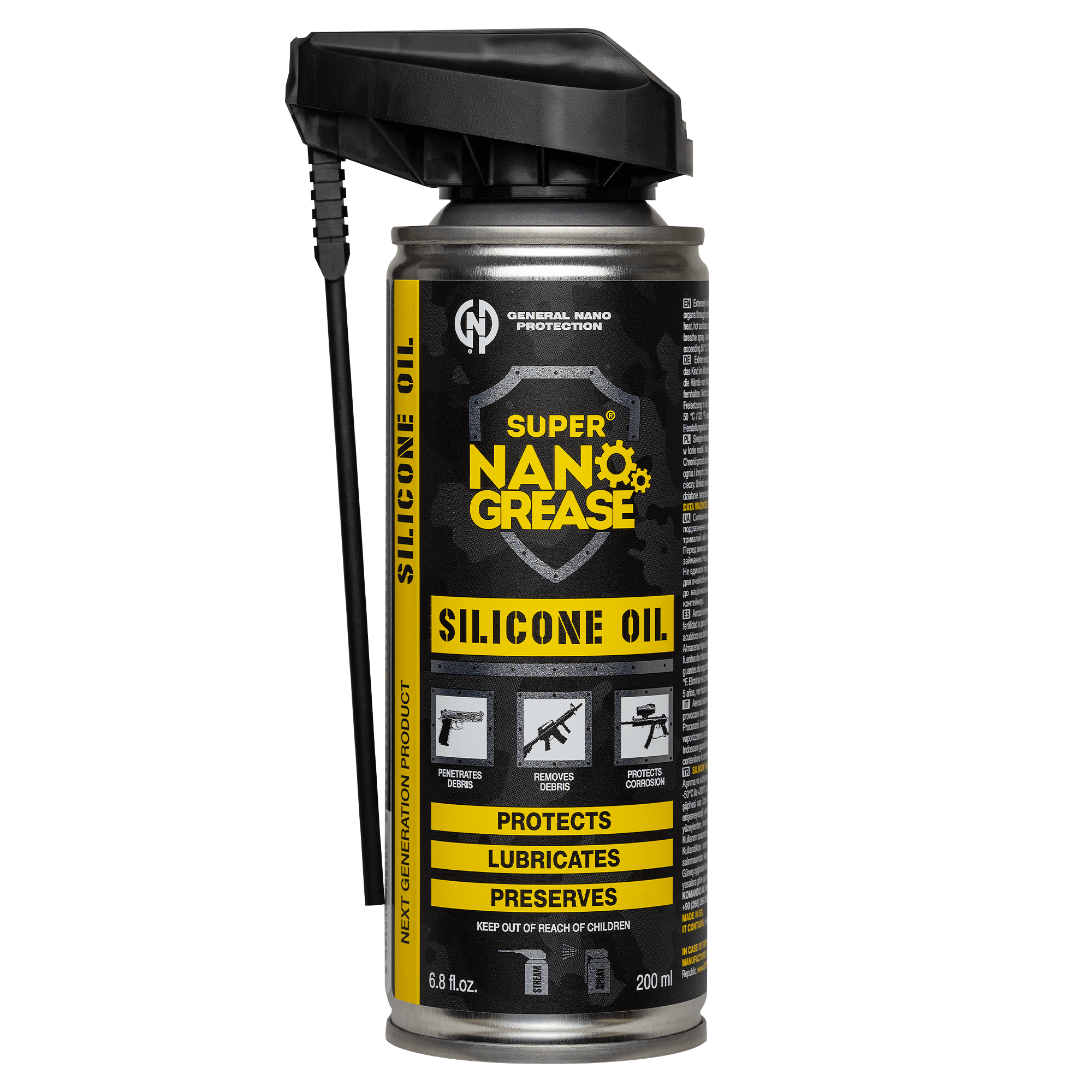 Spray Silicon GNP Silicone Oil 200ml | WARGEAR RO