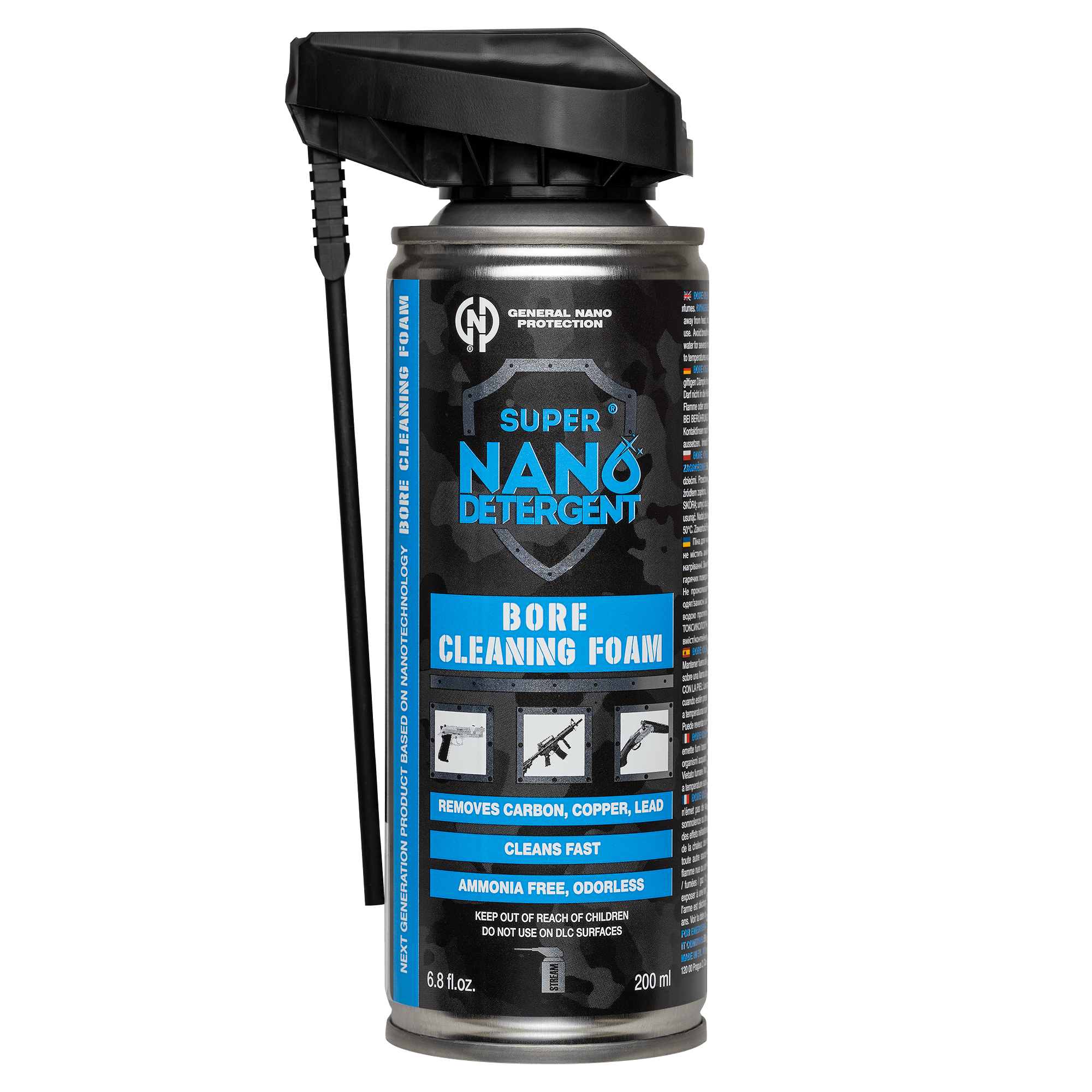 Spuma Curatare Teava Bore Cleaning Foam GNP 200ml | WARGEAR RO