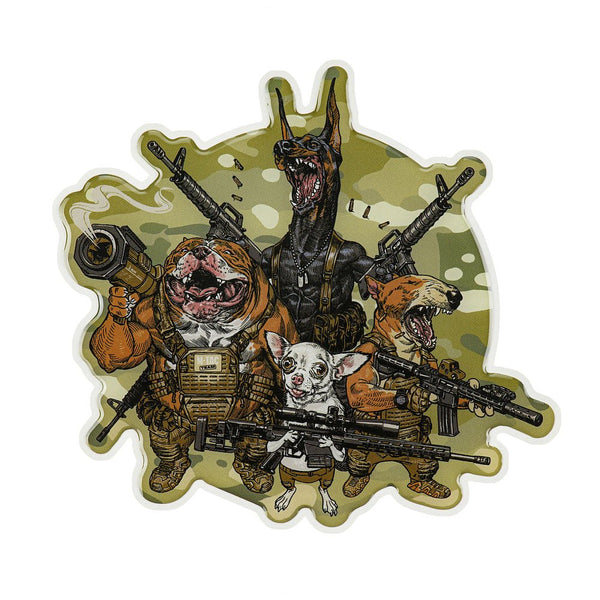 Sticker army 3D M - Tac REX Team | Echipament tactic WARGEAR
