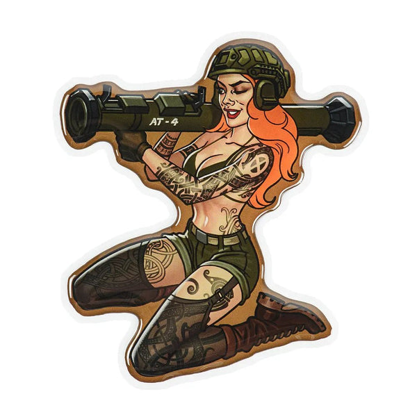 Sticker Army M - TAC Tactical Girl AT4 | Echipament tactic WARGEAR