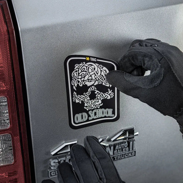 Sticker OLD SCHOOL SKULL M - TAC | Echipament tactic WARGEAR