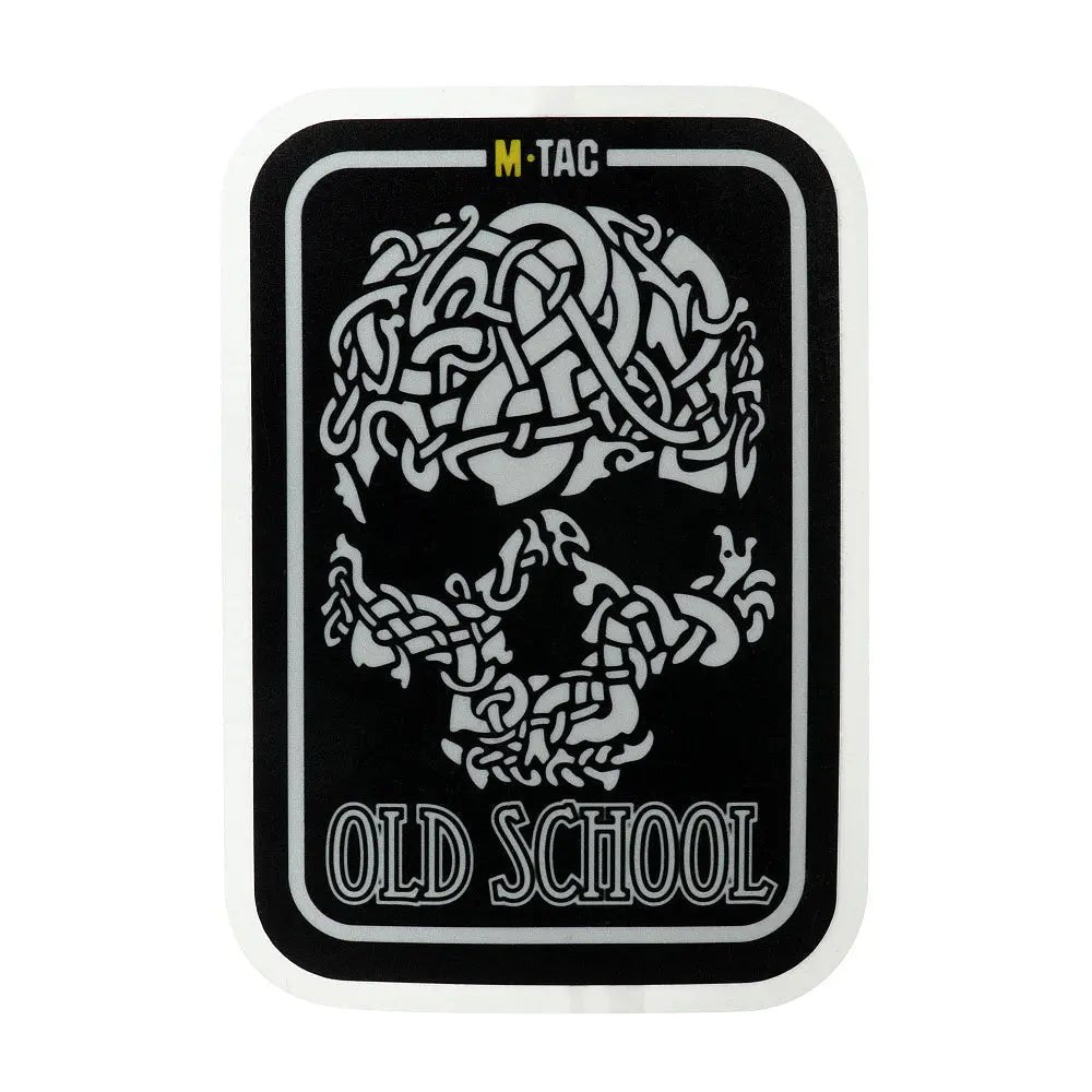 Sticker OLD SCHOOL SKULL M - TAC | Echipament tactic WARGEAR
