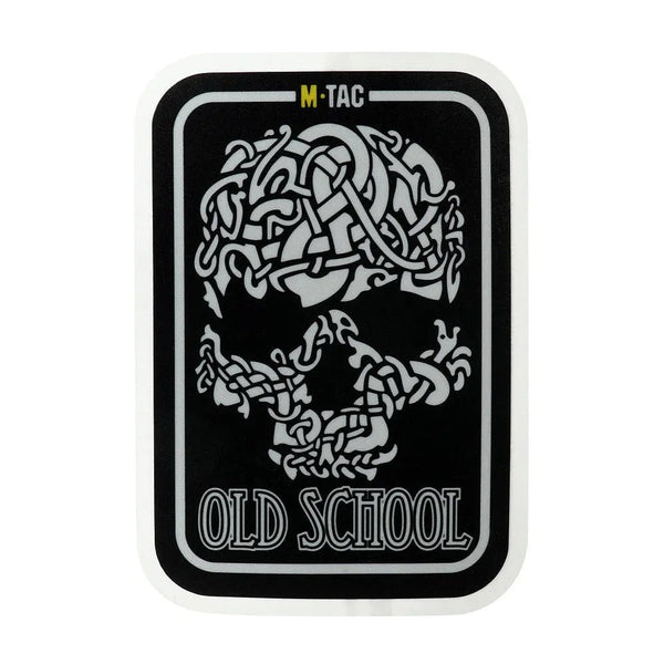 Sticker OLD SCHOOL SKULL M - TAC | Echipament tactic WARGEAR