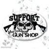 Sticker Support your local gun shop Lucky Shot USA | Echipament tactic WARGEAR