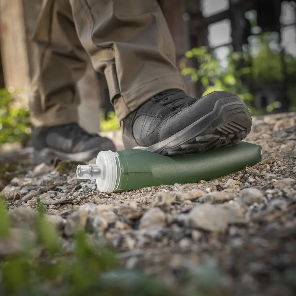 Sticla apa pliabila olive 600 ml M - TAC | Echipament tactic WARGEAR