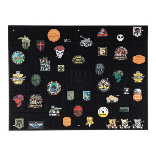 Suport patch velcro display embleme 100x75 cm 101INC | Echipament tactic WARGEAR