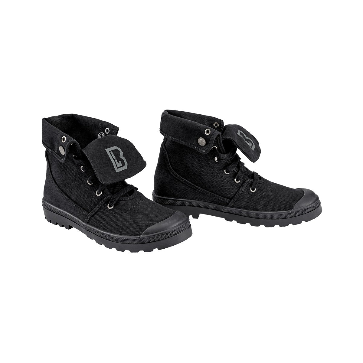 Tenisi inalti din panza Brandit Military – Negru | WARGEAR RO