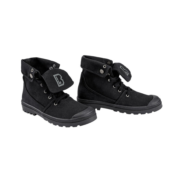 Tenisi inalti din panza Brandit Military – Negru | WARGEAR RO