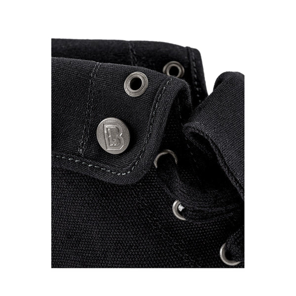 Tenisi inalti din panza Brandit Military – Negru | WARGEAR RO