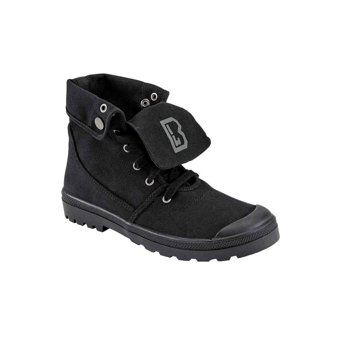 Tenisi inalti din panza Brandit Military – Negru | WARGEAR RO