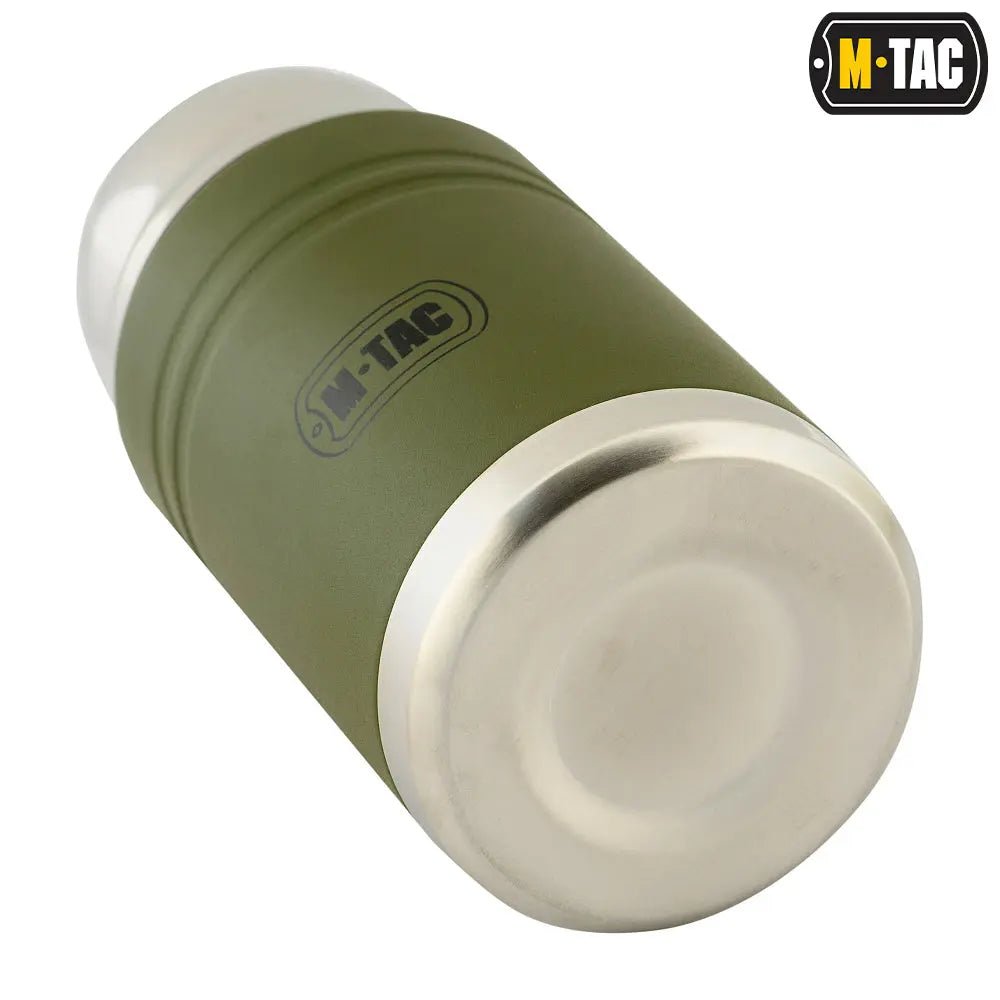 Termos M - TAC olive 750 ml cu lingura | Echipament tactic WARGEAR