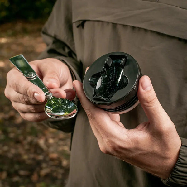 Termos M - TAC olive 750 ml cu lingura | Echipament tactic WARGEAR