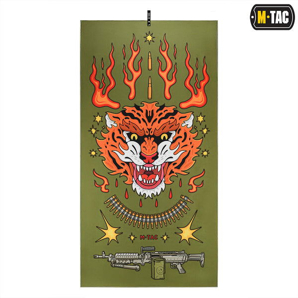 Prosop Microfibra M-TAC Tiger 150×75 cm